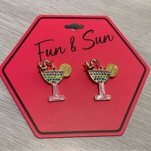Fun & Sun Cocktail Earrings